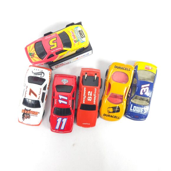 Vintage Nascar Diecast Car Lot Hooters Goodyear Duracell Kelloggs Lowes Amoco - Picture 2 of 10